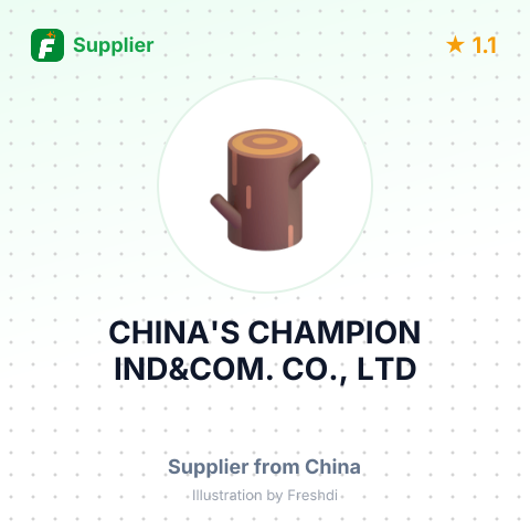 CHINA'S CHAMPION IND&COM. CO., LTD – summary card, no photo uploaded yet