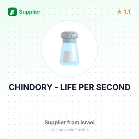 CHINDORY - LIFE PER SECOND – summary card, no photo uploaded yet