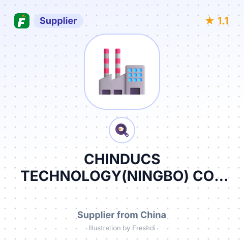 CHINDUCS TECHNOLOGY(NINGBO) CO., LTD. – summary card, no photo uploaded yet