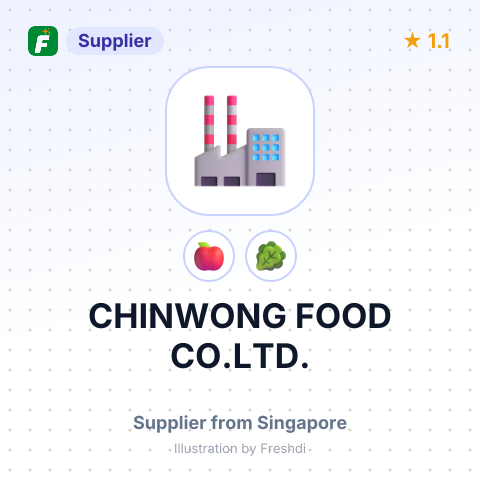 CHINWONG FOOD CO.LTD. – summary card, no photo uploaded yet