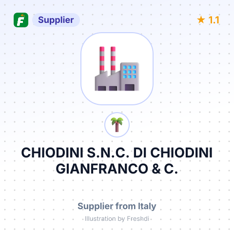 CHIODINI S.N.C. DI CHIODINI GIANFRANCO & C. – summary card, no photo uploaded yet