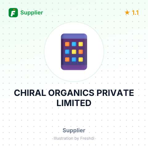 CHIRAL ORGANICS PRIVATE LIMITED – summary card, no photo uploaded yet