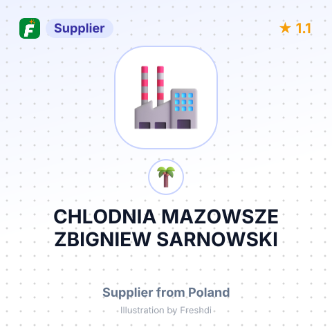 CHLODNIA MAZOWSZE ZBIGNIEW SARNOWSKI – summary card, no photo uploaded yet