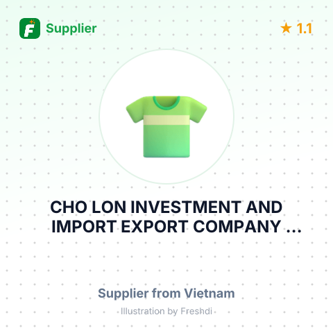 CHO LON INVESTMENT AND IMPORT EXPORT COMPANY LIMITED – summary card, no photo uploaded yet