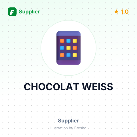 CHOCOLAT WEISS – summary card, no photo uploaded yet