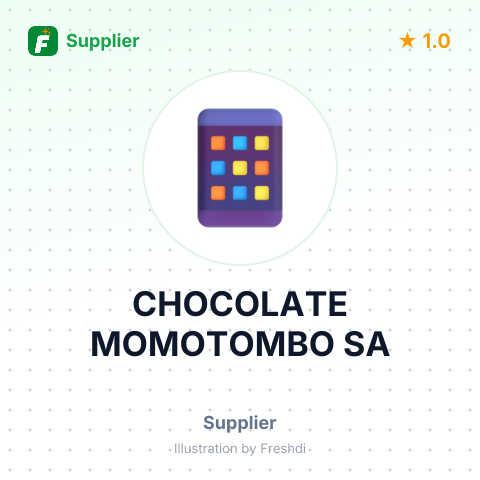 CHOCOLATE MOMOTOMBO SA – summary card, no photo uploaded yet