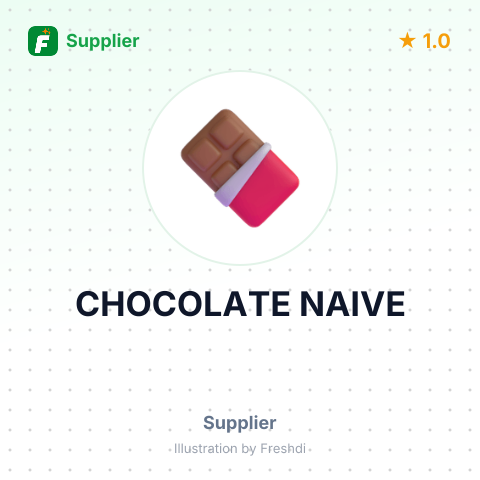 CHOCOLATE NAIVE – summary card, no photo uploaded yet