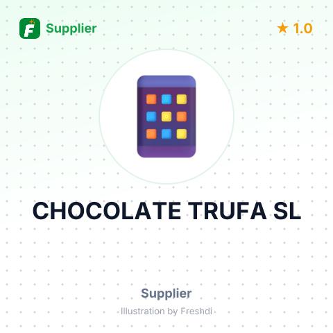 CHOCOLATE TRUFA SL – summary card, no photo uploaded yet