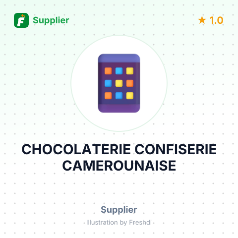 CHOCOLATERIE CONFISERIE CAMEROUNAISE – summary card, no photo uploaded yet