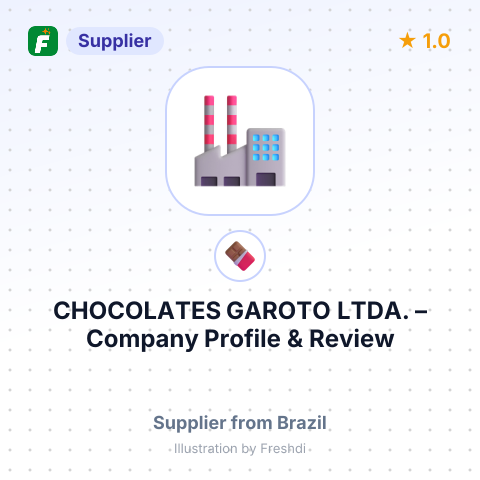 CHOCOLATES GAROTO, LTDA. – summary card, no photo uploaded yet