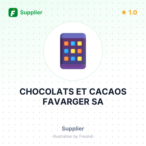 CHOCOLATS ET CACAOS FAVARGER SA – summary card, no photo uploaded yet