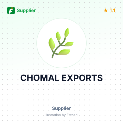CHOMAL EXPORTS – summary card, no photo uploaded yet