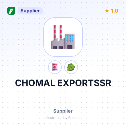 CHOMAL EXPORTSSR – summary card, no photo uploaded yet