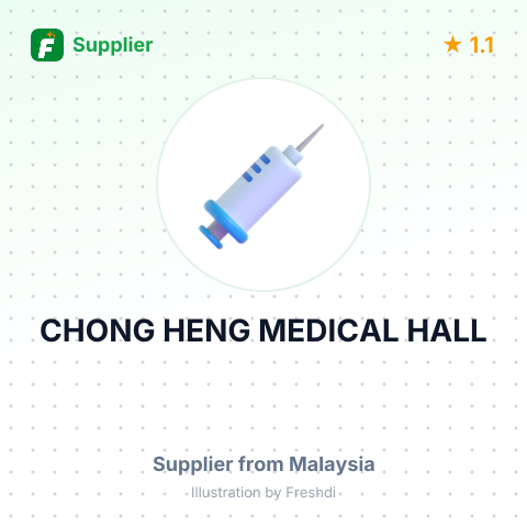 CHONG HENG MEDICAL HALL – summary card, no photo uploaded yet