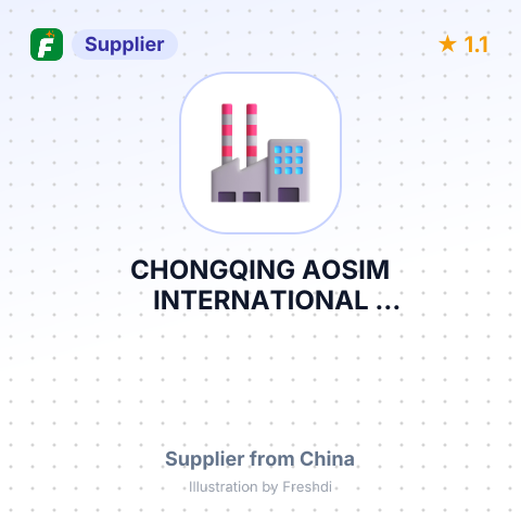 CHONGQING AOSIM INTERNATIONAL TRANSPORTATION **... – summary card, no photo uploaded yet