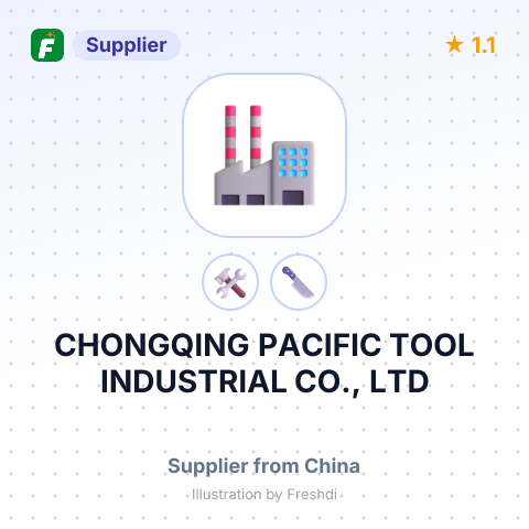 CHONGQING PACIFIC TOOL INDUSTRIAL CO., LTD – summary card, no photo uploaded yet