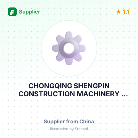 CHONGQING SHENGPIN CONSTRUCTION MACHINERY PARTS CO, LTD – summary card, no photo uploaded yet