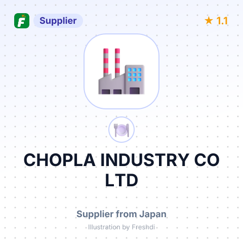 CHOPLA INDUSTRY CO LTD – summary card, no photo uploaded yet