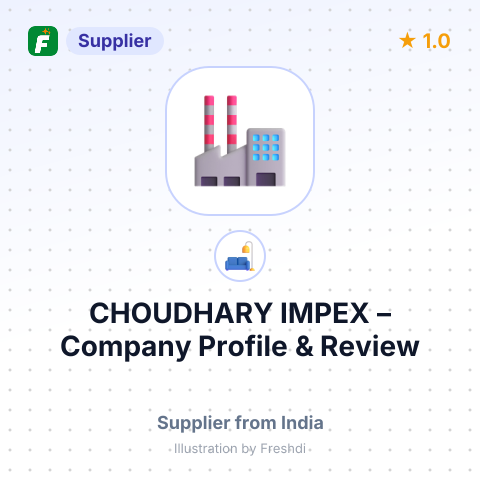 CHOUDHARY IMPEX – summary card, no photo uploaded yet