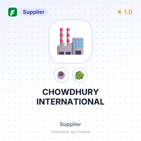 CHOWDHURY INTERNATIONAL – summary card, no photo uploaded yet