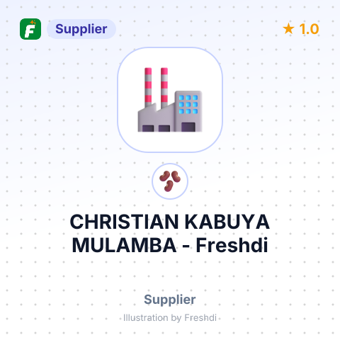 CHRISTIAN KABUYA MULAMBA – summary card, no photo uploaded yet