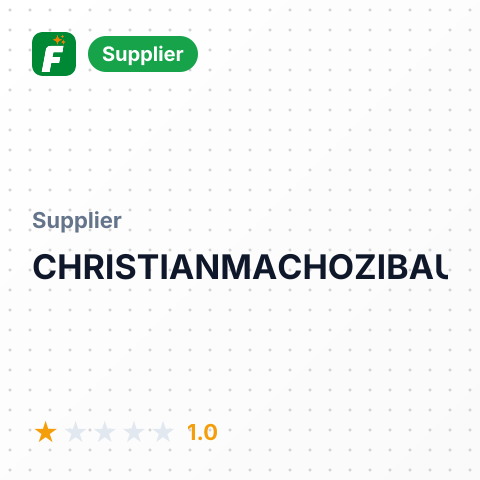 CHRISTIANMACHOZIBAUMAGOMADRC – summary card, no photo uploaded yet