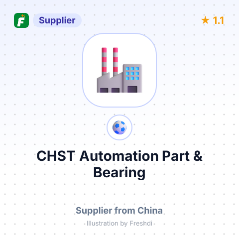 CHST Automation Part & Bearing – summary card, no photo uploaded yet