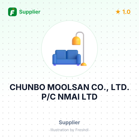 CHUNBO MOOLSAN CO., LTD. P/C NMAI LTD – summary card, no photo uploaded yet