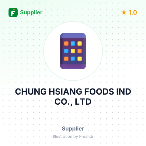 CHUNG HSIANG FOODS IND CO., LTD – summary card, no photo uploaded yet