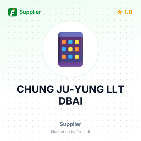 CHUNG JU-YUNG LLT DBAI – summary card, no photo uploaded yet