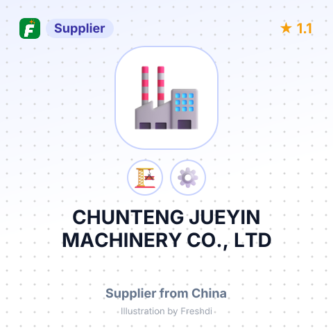 CHUNTENG JUEYIN MACHINERY CO., LTD – summary card, no photo uploaded yet