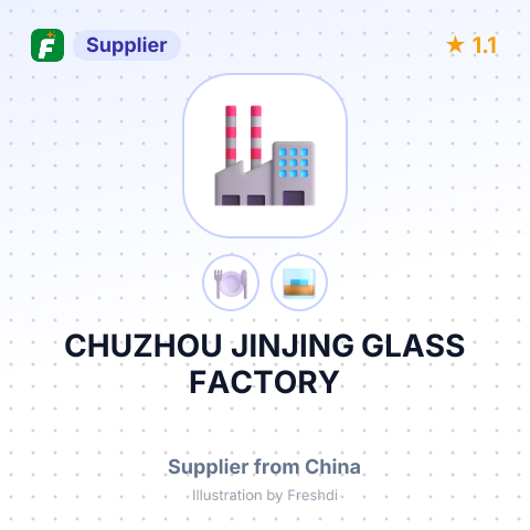 CHUZHOU JINJING GLASS FACTORY – summary card, no photo uploaded yet