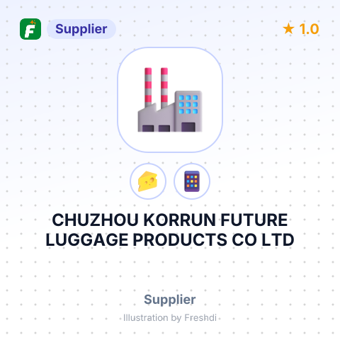 CHUZHOU KORRUN FUTURE LUGGAGE PRODUCTS CO LTD – summary card, no photo uploaded yet