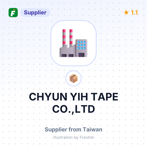 CHYUN YIH TAPE CO.,LTD – summary card, no photo uploaded yet