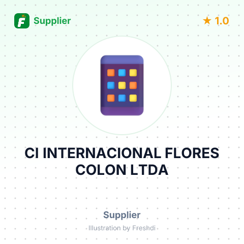CI INTERNACIONAL FLORES COLON LTDA – summary card, no photo uploaded yet