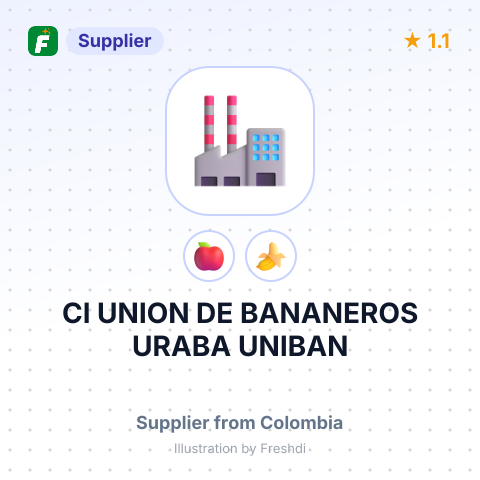 CI UNION DE BANANEROS URABA UNIBAN – summary card, no photo uploaded yet
