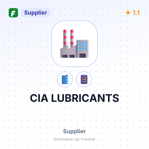 CIA LUBRICANTS – summary card, no photo uploaded yet