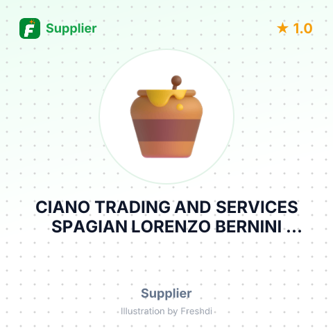 CIANO TRADING AND SERVICES SPAGIAN LORENZO BERNINI FIUMICINO ROME ITALY – summary card, no photo uploaded yet