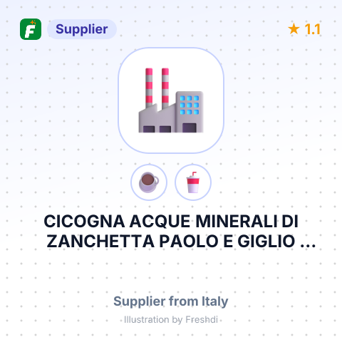 CICOGNA ACQUE MINERALI DI ZANCHETTA PAOLO E GIGLIO MASSIMO S.N.C. – summary card, no photo uploaded yet