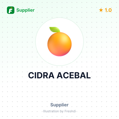 CIDRA ACEBAL – summary card, no photo uploaded yet