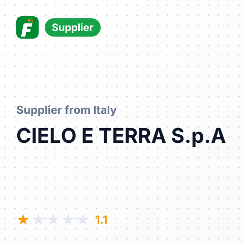 CIELO E TERRA S.p.A – summary card, no photo uploaded yet