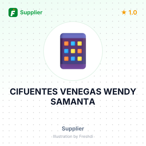 CIFUENTES VENEGAS WENDY SAMANTA – summary card, no photo uploaded yet