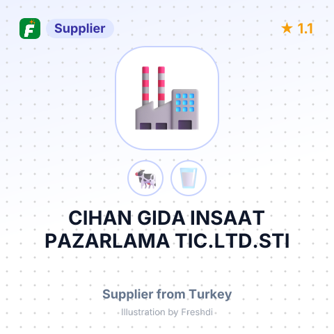 CIHAN  GIDA INSAAT PAZARLAMA TIC.LTD.STI – summary card, no photo uploaded yet