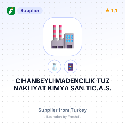 CIHANBEYLI MADENCILIK TUZ NAKLIYAT KIMYA SAN.TIC.A.S. – summary card, no photo uploaded yet
