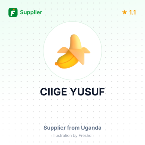 CIIGE YUSUF – summary card, no photo uploaded yet