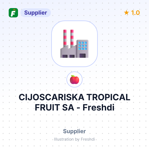 CIJOSCARISKA TROPICAL FRUIT SA – summary card, no photo uploaded yet