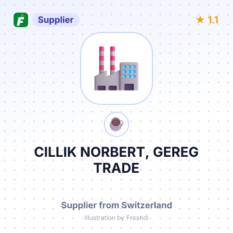 CILLIK NORBERT, GEREG TRADE – summary card, no photo uploaded yet