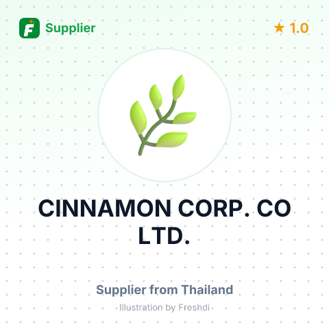 CINNAMON CORP. CO LTD. – summary card, no photo uploaded yet