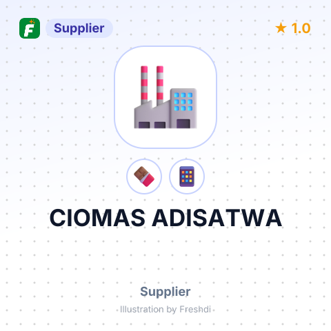 CIOMAS ADISATWA – summary card, no photo uploaded yet