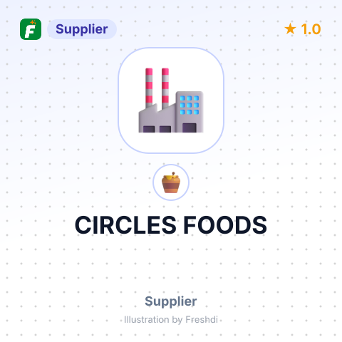 CIRCLES FOODS – summary card, no photo uploaded yet